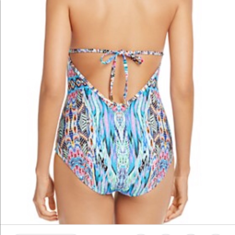 ‼️MAKE OFFER‼️one piece floral swimsuit - Picture 7 of 8